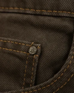 Extra Baggy Denim Jeans Brown