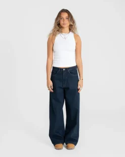 Extra Baggy Denim Jeans Indigo