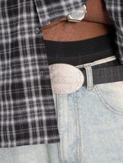 Extra baggy Denim Jeans Light blue vintage wash
