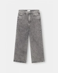 Extra Baggy Denim Jeans Washed Grey