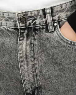 Extra Baggy Denim Jeans Washed Grey