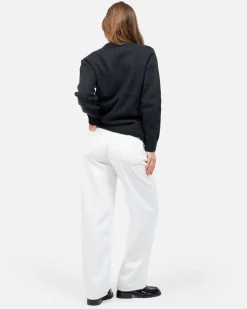 Half Zip Strik Brun