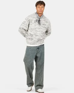 Heavy Knit Structured Grey