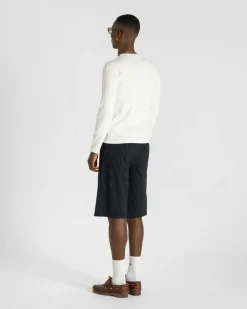 Henley Long Sleeve White