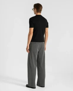 Henley Short Sleeve Black