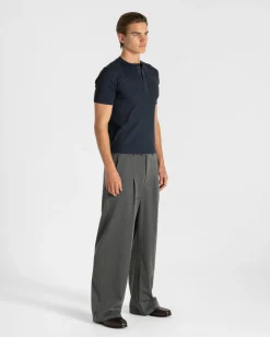 Henley Short Sleeve Navy