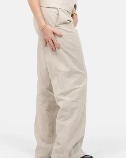 Hør Suitpants Beige