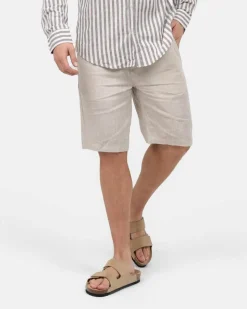 Hørshorts Beige