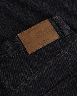 Jorts Darkwash Selvedge dame