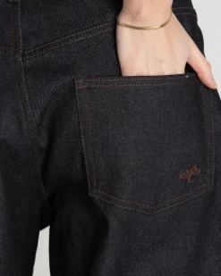 Jorts Darkwash Selvedge dame