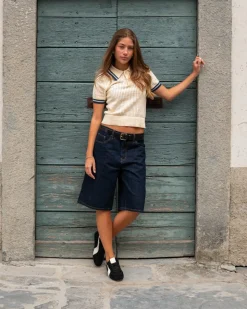 Jorts Indigo