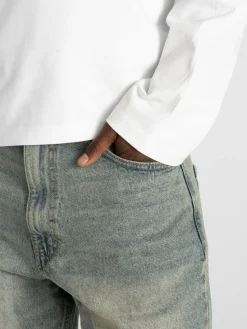 Jorts Light Blue Vintage Wash