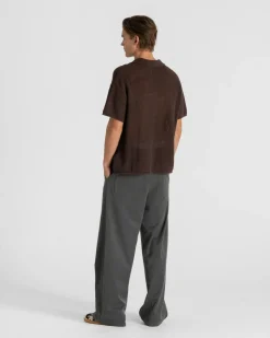 Knitted Polo Brown