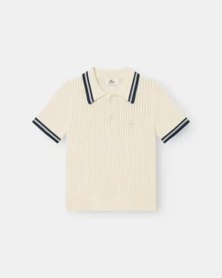 Kortærmede Polo Hvid