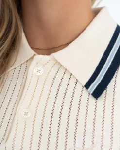 Kortærmede Polo Hvid