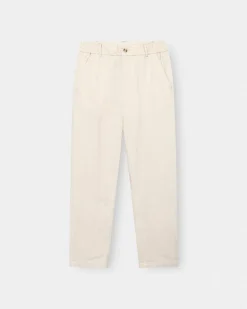 Kortærmet Hørskjorte Hvid