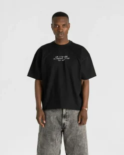 Life is too short T-shirt Black
