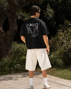 Life is too short T-shirt Black