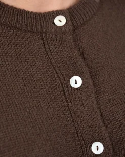 Light Weight Cardigan Brown