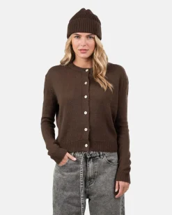 Light Weight Cardigan Brown