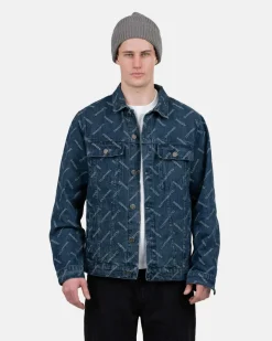 Monogram Denim Jacket Indigo