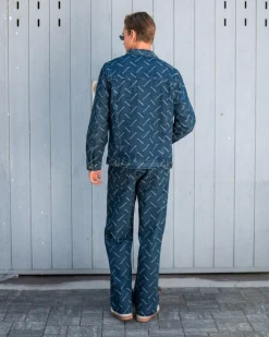 Monogram Denim Jacket Indigo
