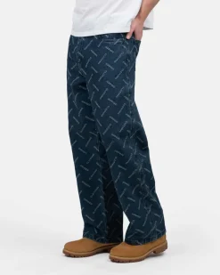 Monogram Denim Jeans Indigo