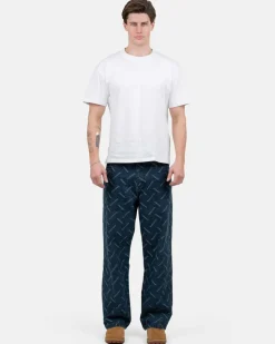 Monogram Denim Jeans Indigo