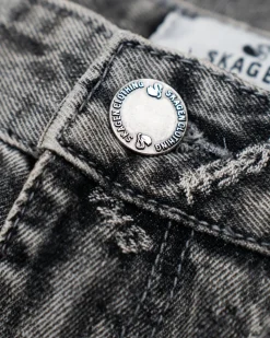Monogram Denim Jeans Washed Grey