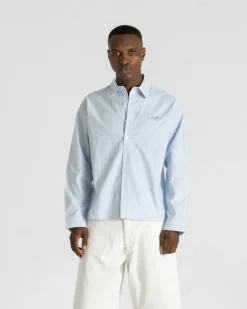 Oxford Longsleeve Shirt Blue Striped