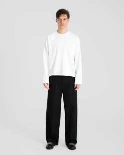 Raglan Longsleeve T-shirt White