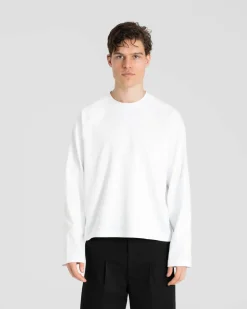 Raglan Longsleeve T-shirt White