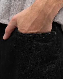 Regular Denim Jeans Black