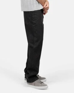 Regular Denim Jeans Black