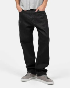 Regular Denim Jeans Black