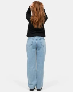 Regular Denim Jeans Light Blue