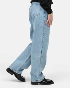 Regular Denim Jeans Light Blue
