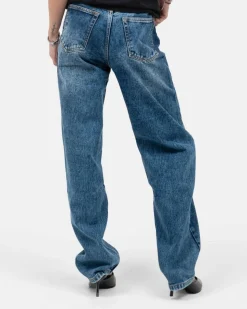 Regular Denim Jeans Mid Blue