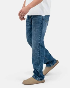 Regular Denim Jeans Mid Blue