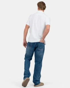 Regular Denim Jeans Mid Blue