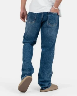 Regular Denim Jeans Mid Blue