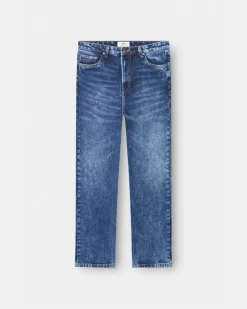 Regular Denim Jeans Mid Blue