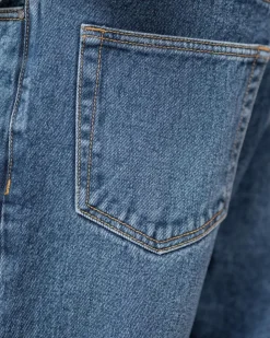 Regular Denim Jeans Mid Blue