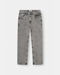 Regular Denim Jeans Washed Grey