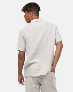 Regular Hørbukser Beige
