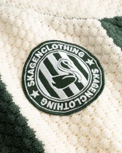 SC Football Knit Green/beige