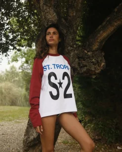 St. Tropez Raglan Longsleeve Bordeaux