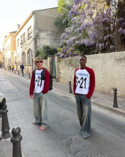 St. Tropez Raglan Longsleeve Bordeaux