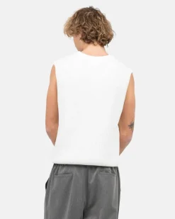 Strikvest Hvid