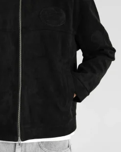 Suede Jacket Black